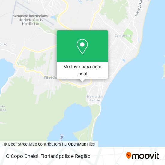 O Copo Cheio! mapa