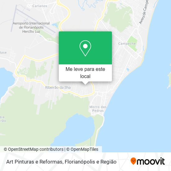 Art Pinturas e Reformas mapa