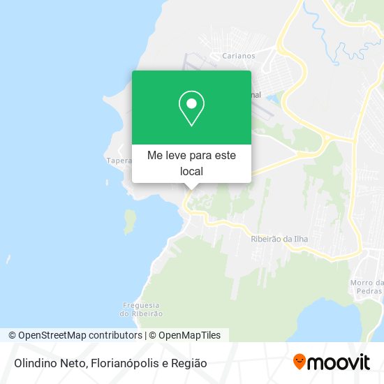 Olindino Neto mapa