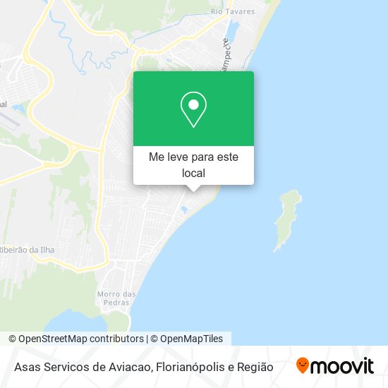 Asas Servicos de Aviacao mapa