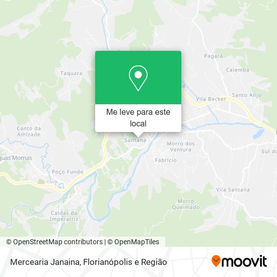 Mercearia Janaina mapa