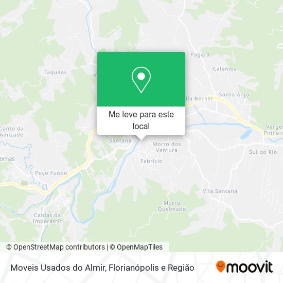 Moveis Usados do Almir mapa