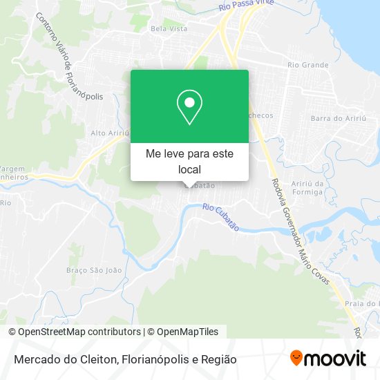 Mercado do Cleiton mapa