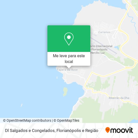 Dl Salgados e Congelados mapa