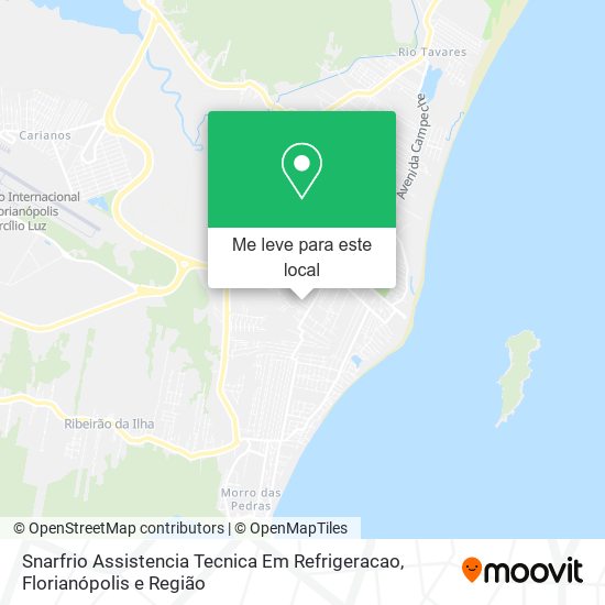 Snarfrio Assistencia Tecnica Em Refrigeracao mapa