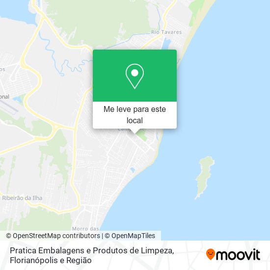 Pratica Embalagens e Produtos de Limpeza mapa