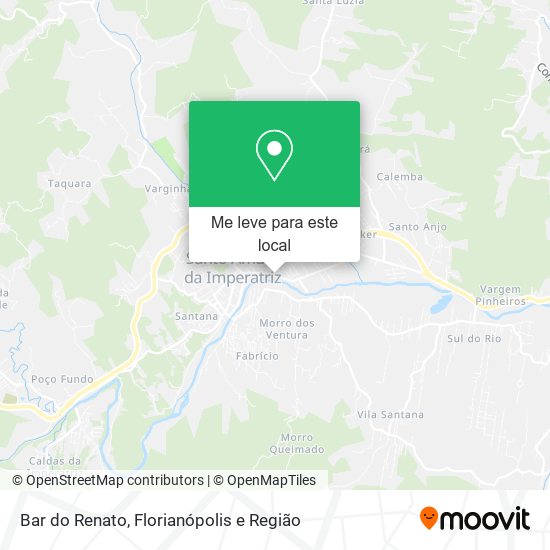 Bar do Renato mapa