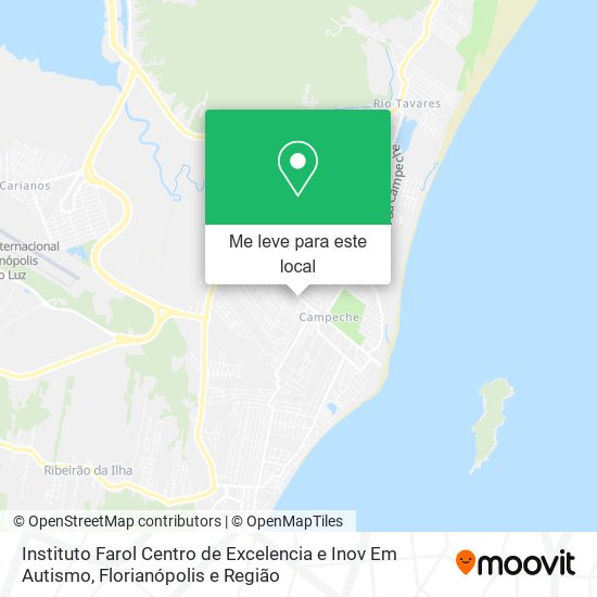 Instituto Farol Centro de Excelencia e Inov Em Autismo mapa