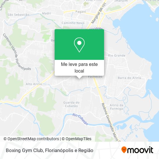 Boxing Gym Club mapa