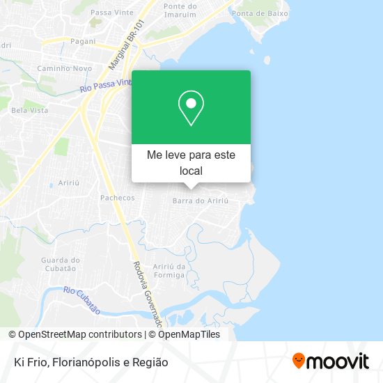 Ki Frio mapa