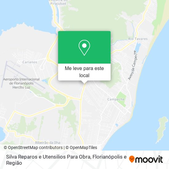 Silva Reparos e Utensilios Para Obra mapa