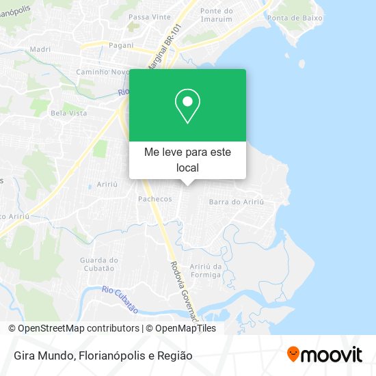Gira Mundo mapa