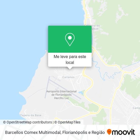 Como chegar até Barcellos Comex Multimodal em Ribeirao Da Ilha de Ônibus?