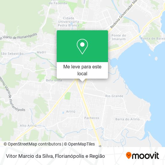 Vitor Marcio da Silva mapa