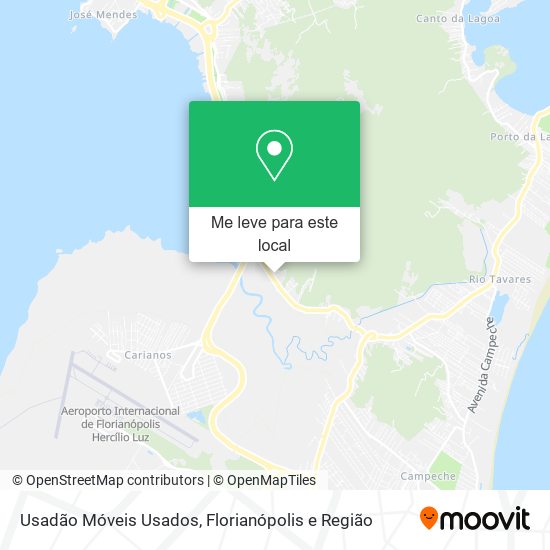 Usadão Móveis Usados mapa
