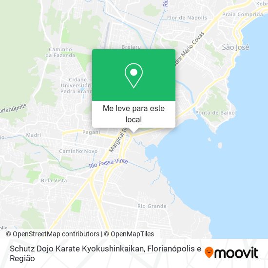 Schutz Dojo Karate Kyokushinkaikan mapa