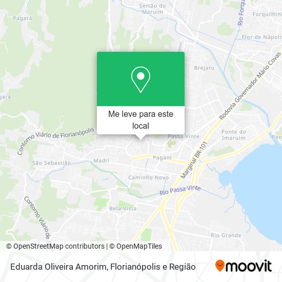 Eduarda Oliveira Amorim mapa