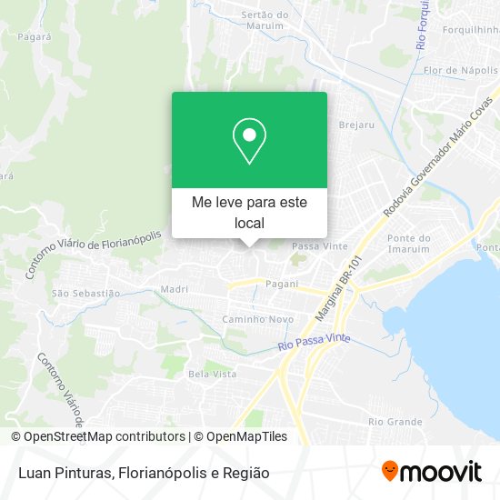 Luan Pinturas mapa