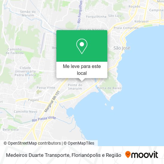Medeiros Duarte Transporte mapa