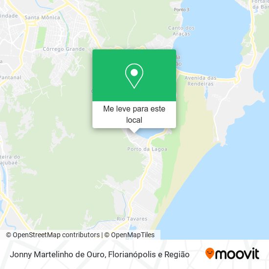 Jonny Martelinho de Ouro mapa