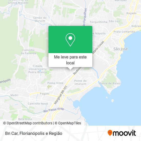Bn Car mapa