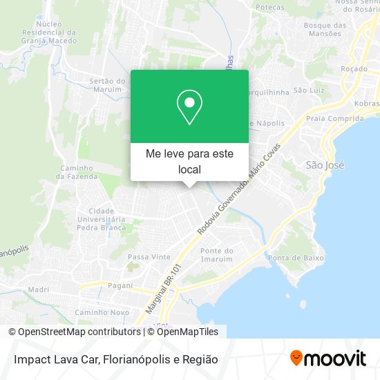 Impact Lava Car mapa