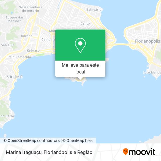 Marina Itaguaçu mapa