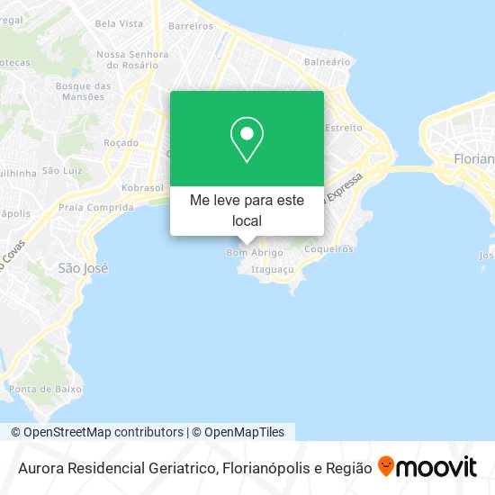 Aurora Residencial Geriatrico mapa