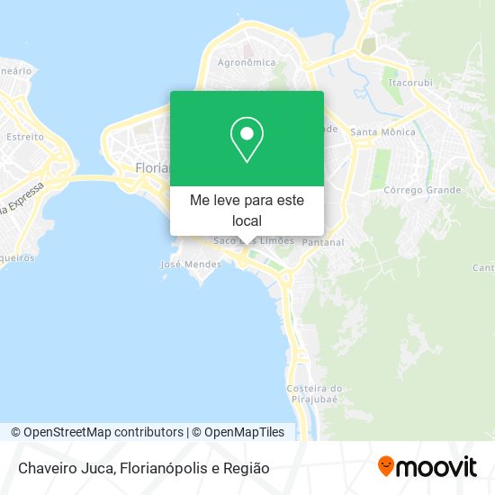 Chaveiro Juca mapa