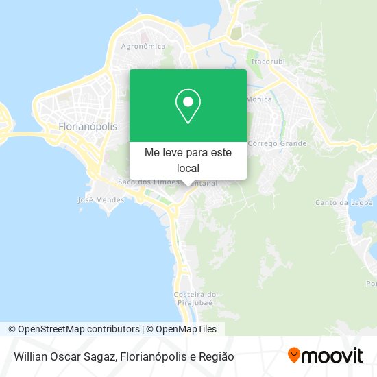 Willian Oscar Sagaz mapa