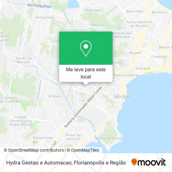 Hydra Gestao e Automacao mapa