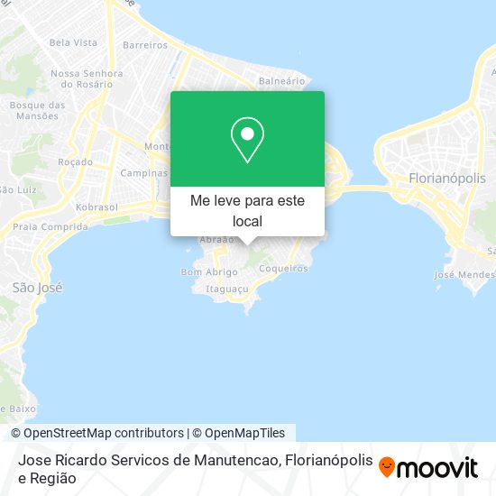 Jose Ricardo Servicos de Manutencao mapa