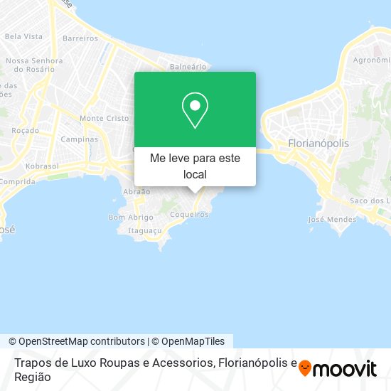 Trapos de Luxo Roupas e Acessorios mapa
