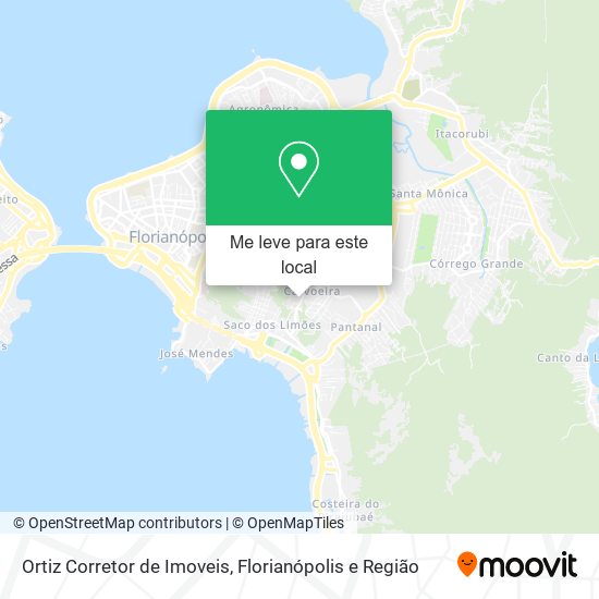 Ortiz Corretor de Imoveis mapa