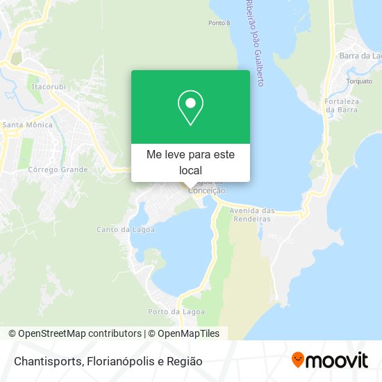 Chantisports mapa