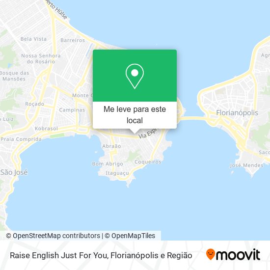 Raise English Just For You mapa
