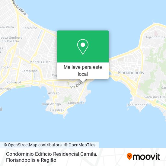 Condominio Edificio Residencial Camila mapa