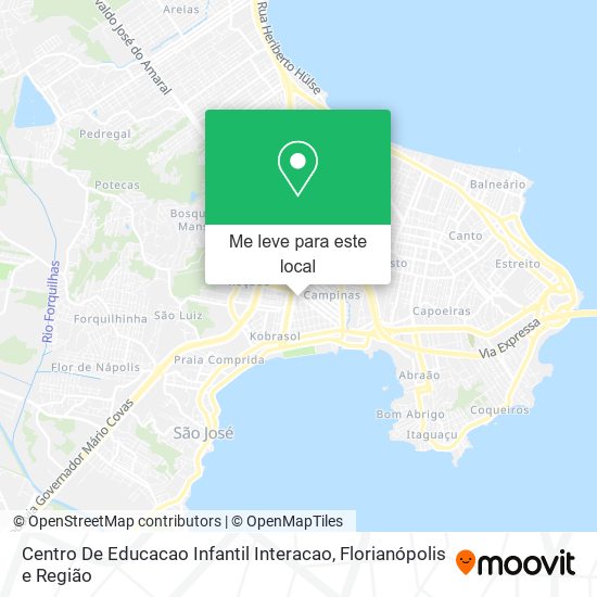 Centro De Educacao Infantil Interacao mapa