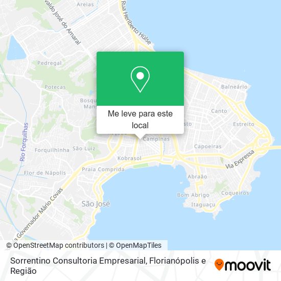 Sorrentino Consultoria Empresarial mapa