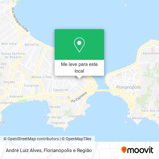 André Luiz Alves mapa