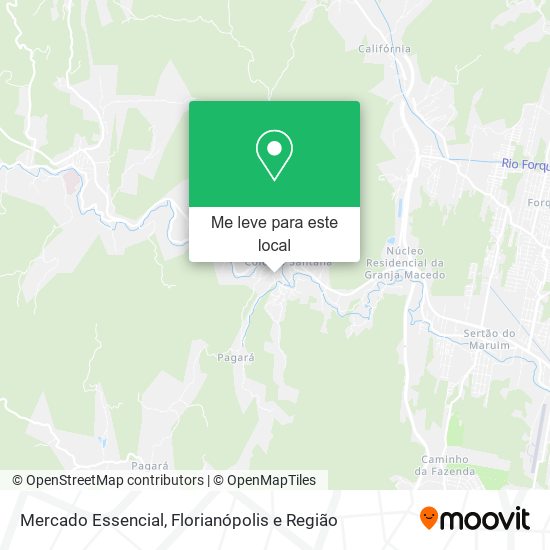 Mercado Essencial mapa