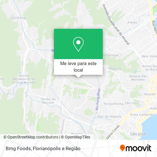 Bmg Foods mapa