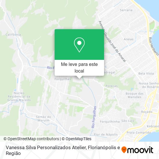 Vanessa Silva Personalizados Atelier mapa