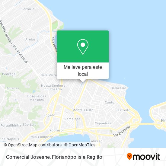 Comercial Joseane mapa