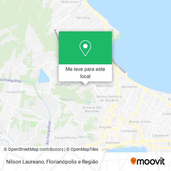 Nilson Laureano mapa