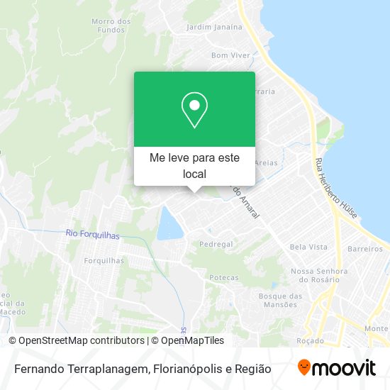 Fernando Terraplanagem mapa