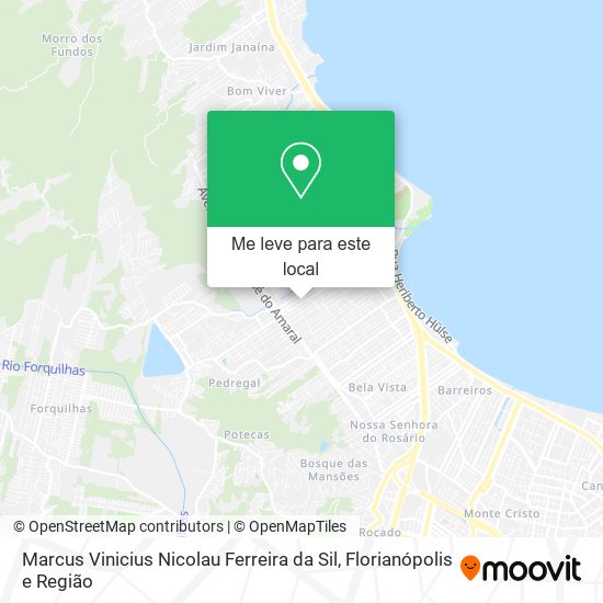 Marcus Vinicius Nicolau Ferreira da Sil mapa