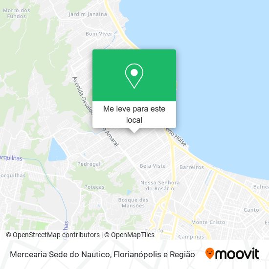 Mercearia Sede do Nautico mapa