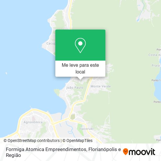 Formiga Atomica Empreendimentos mapa