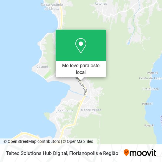 Teltec Solutions Hub Digital mapa